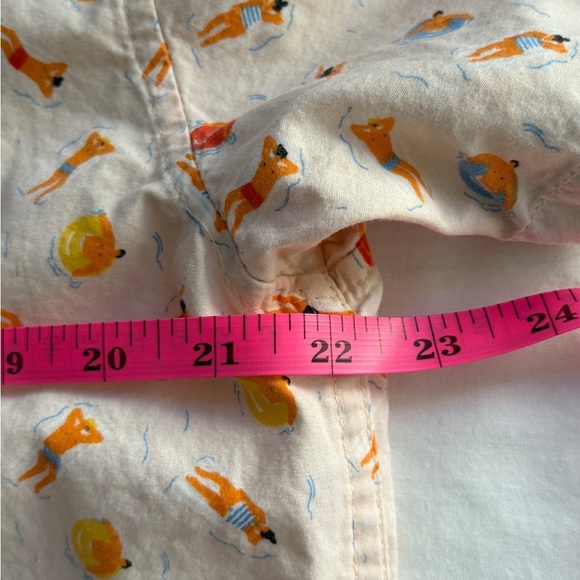 Artistry in Motion Shirt Mens L Button Down Pink Swimming Pool Party Tubing Fun - Picture 10 of 11